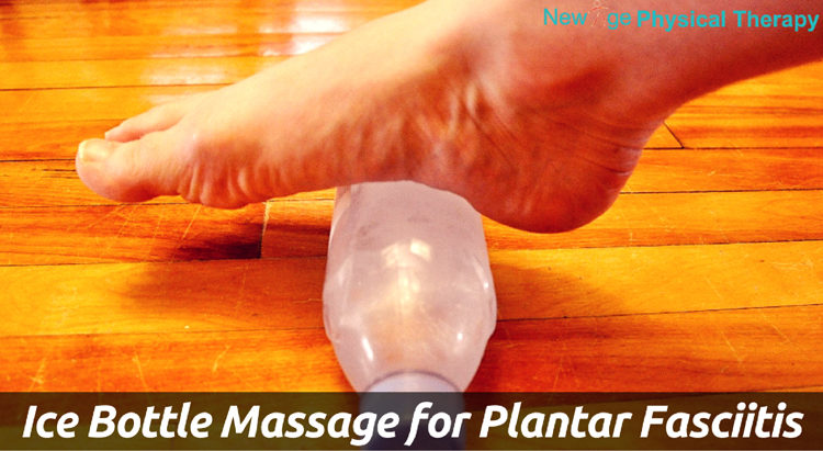 Ice Bottle Massage for Plantar 